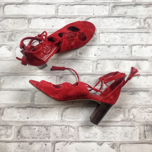 Ralph Lauren Shoes - Ralph Lauren Hassle Lace up Heels